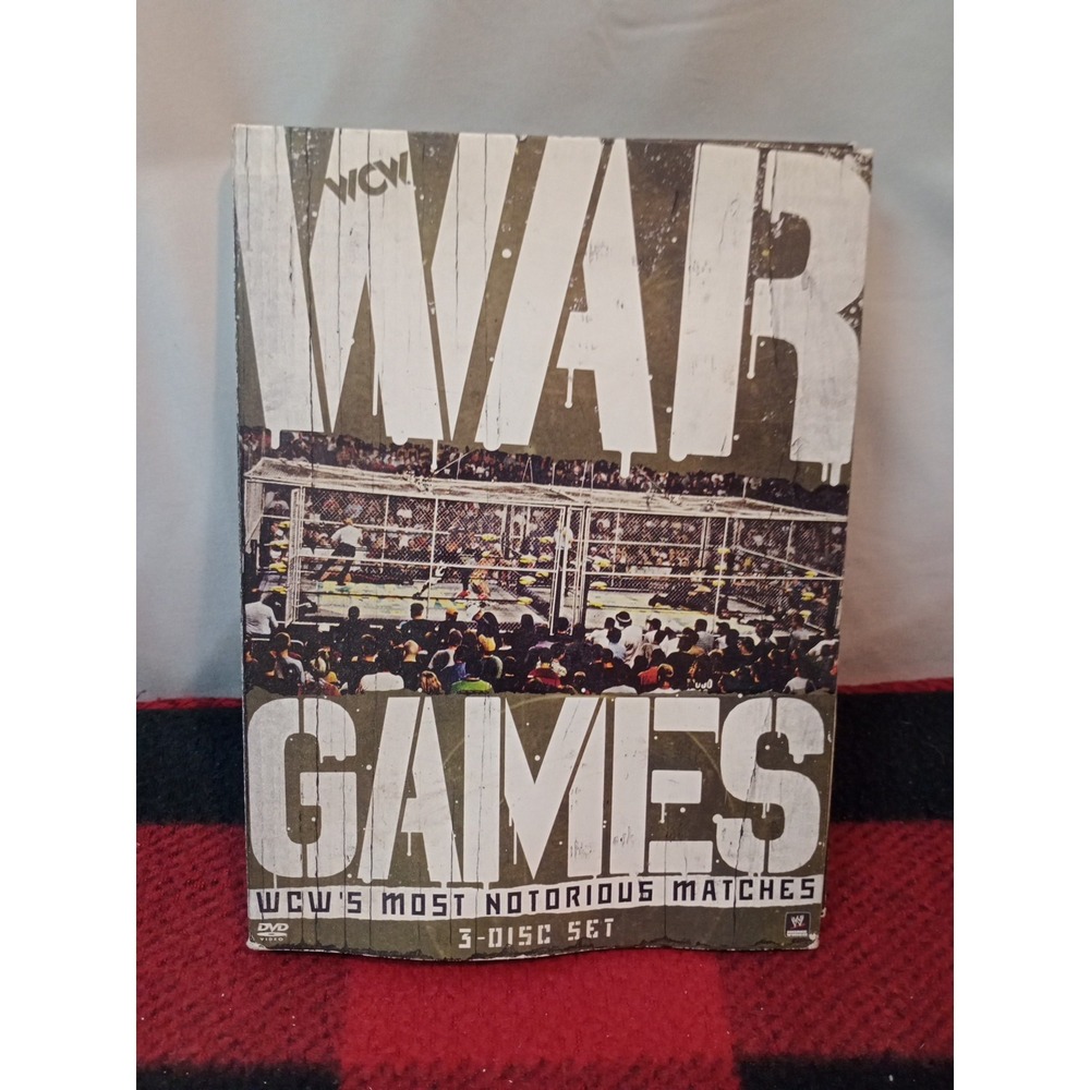 WWE: WCW War Games (DVD, 2013, 3-Disc Set) WCW's Most Notorious Matches (Read)